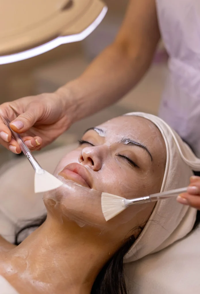 Peeling moyen ou superficiel du visage - à Verlinghem, près de Lille